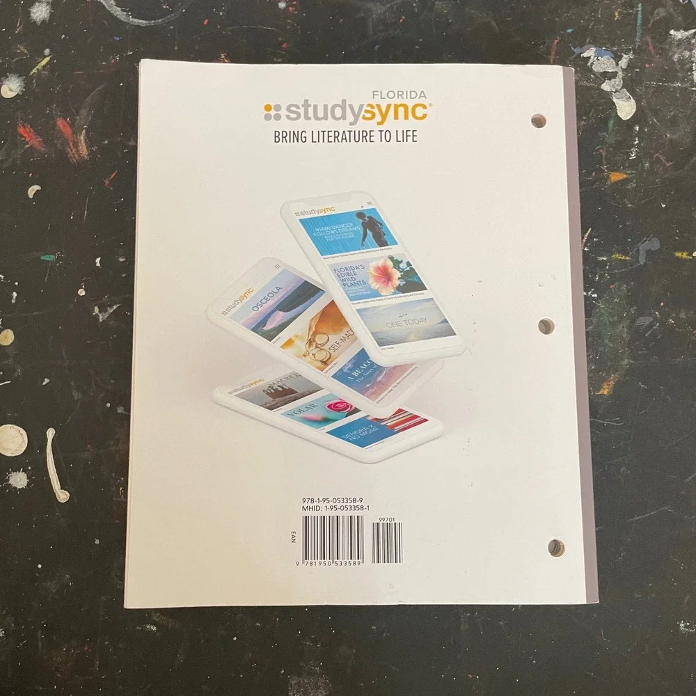 Florida StudySync English 4 Volume 2 Student Edition Textbook 9781950533589